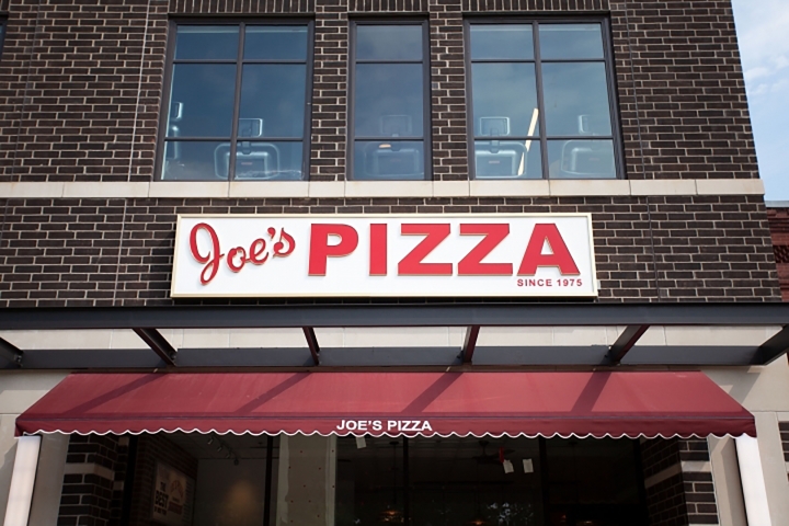 Joe's Pizza West Hollywood location on Sunset Boulevard