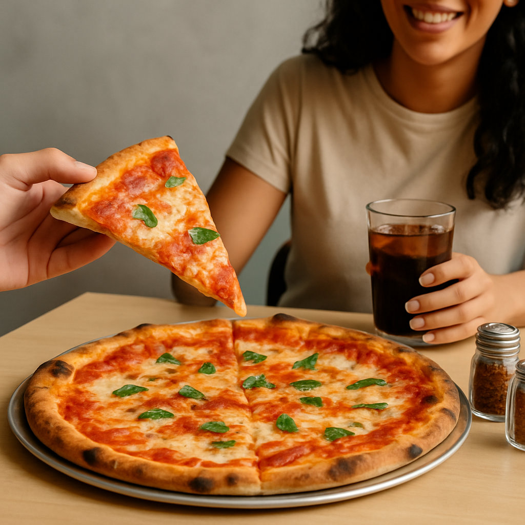 Joe's Pizza authentic New York style preparation